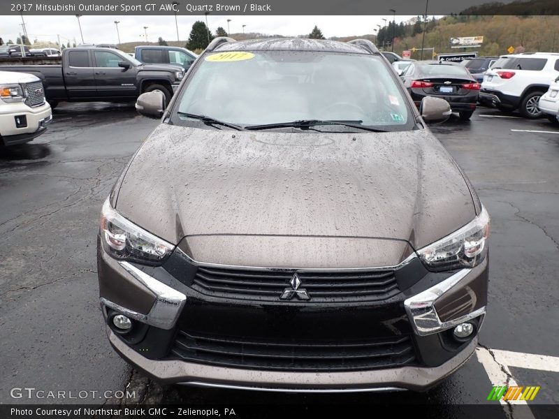 Quartz Brown / Black 2017 Mitsubishi Outlander Sport GT AWC