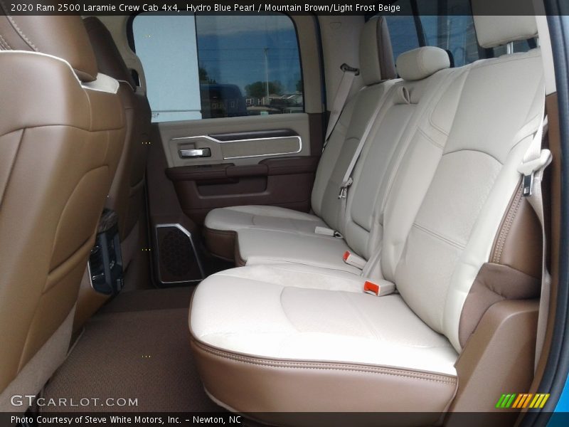 Rear Seat of 2020 2500 Laramie Crew Cab 4x4