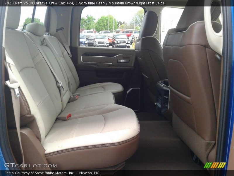 Hydro Blue Pearl / Mountain Brown/Light Frost Beige 2020 Ram 2500 Laramie Crew Cab 4x4