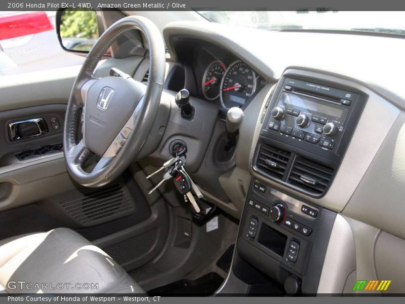 Amazon Green Metallic / Olive 2006 Honda Pilot EX-L 4WD