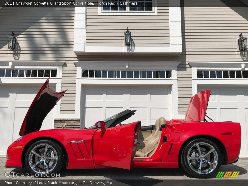 Torch Red / Cashmere 2011 Chevrolet Corvette Grand Sport Convertible