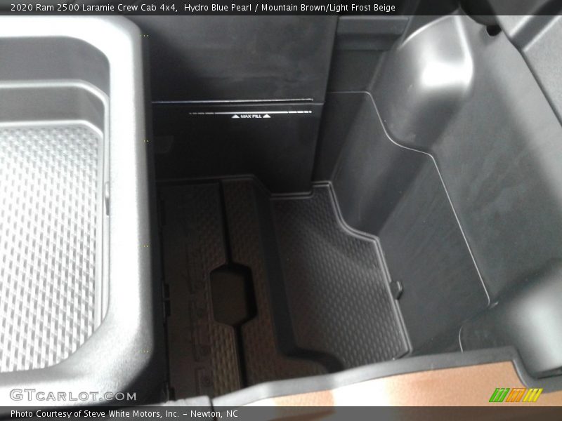 Hydro Blue Pearl / Mountain Brown/Light Frost Beige 2020 Ram 2500 Laramie Crew Cab 4x4