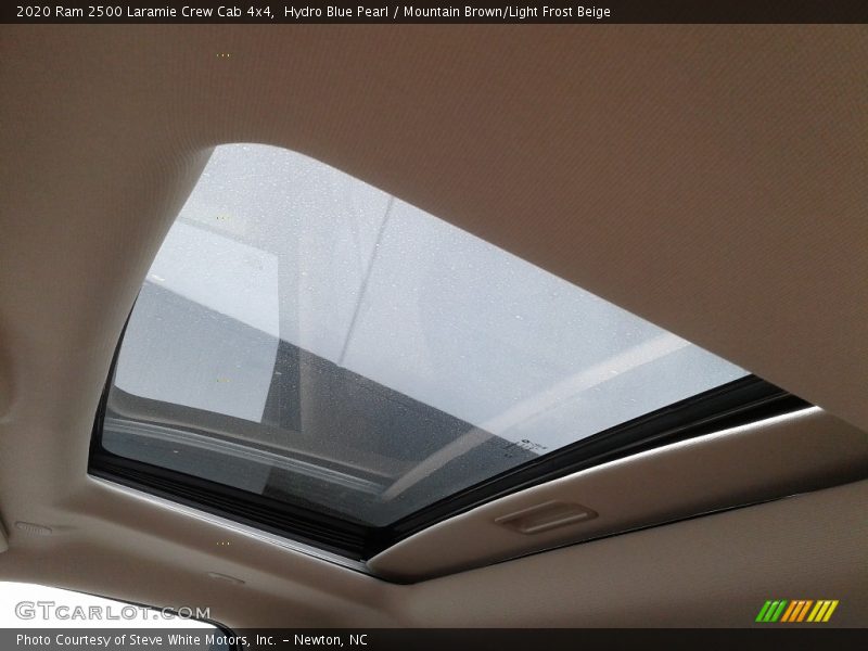 Hydro Blue Pearl / Mountain Brown/Light Frost Beige 2020 Ram 2500 Laramie Crew Cab 4x4