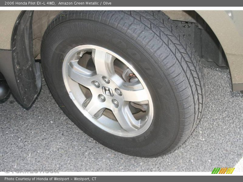 Amazon Green Metallic / Olive 2006 Honda Pilot EX-L 4WD