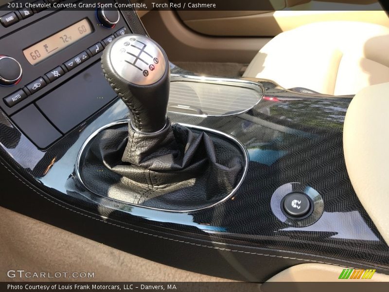  2011 Corvette Grand Sport Convertible 6 Speed Manual Shifter