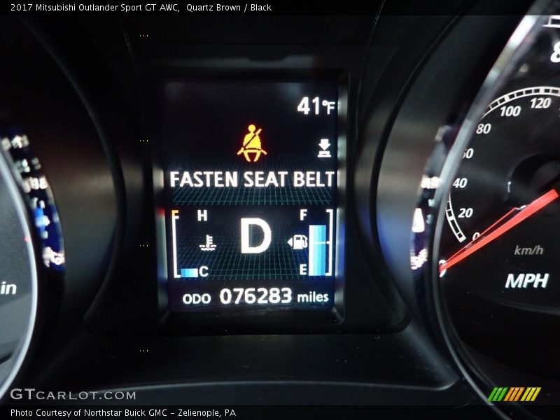 Quartz Brown / Black 2017 Mitsubishi Outlander Sport GT AWC