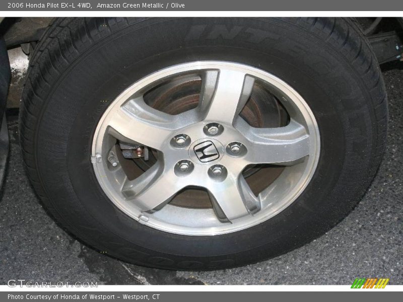 Amazon Green Metallic / Olive 2006 Honda Pilot EX-L 4WD