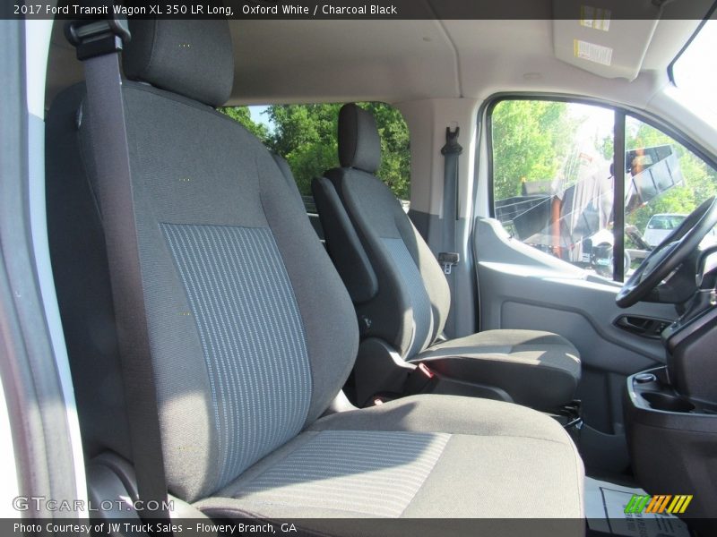 Front Seat of 2017 Transit Wagon XL 350 LR Long