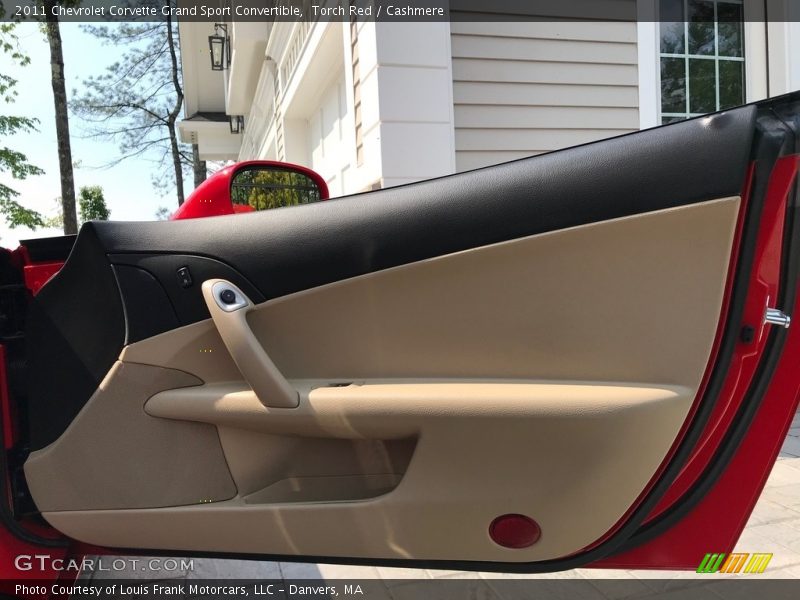 Door Panel of 2011 Corvette Grand Sport Convertible