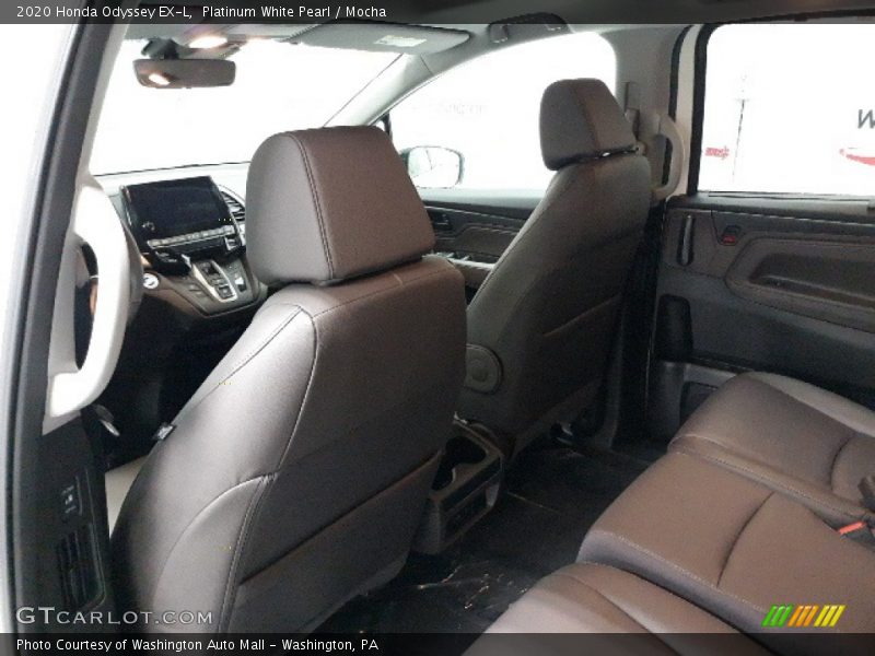 Platinum White Pearl / Mocha 2020 Honda Odyssey EX-L