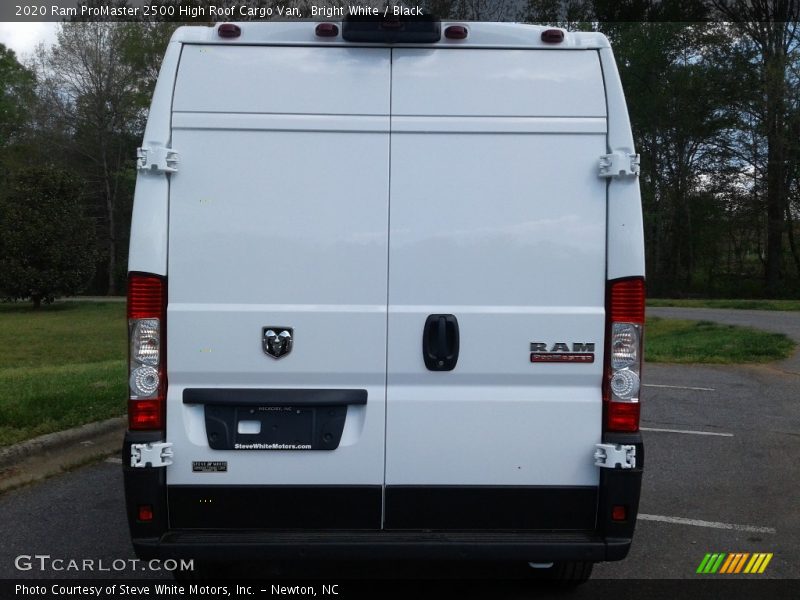 Bright White / Black 2020 Ram ProMaster 2500 High Roof Cargo Van