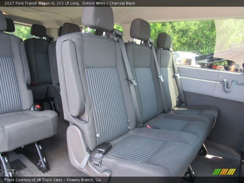 Rear Seat of 2017 Transit Wagon XL 350 LR Long
