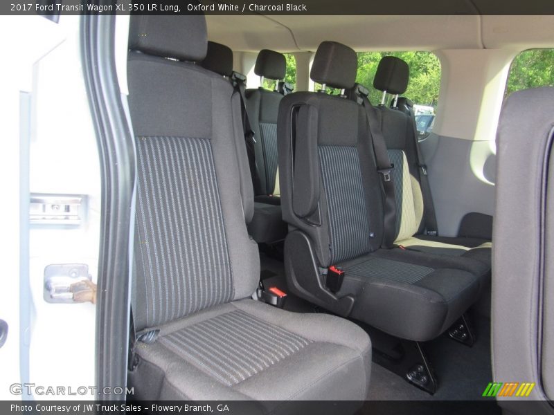 Rear Seat of 2017 Transit Wagon XL 350 LR Long