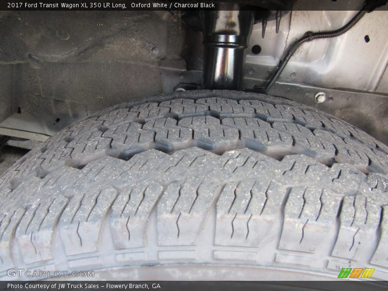 Oxford White / Charcoal Black 2017 Ford Transit Wagon XL 350 LR Long
