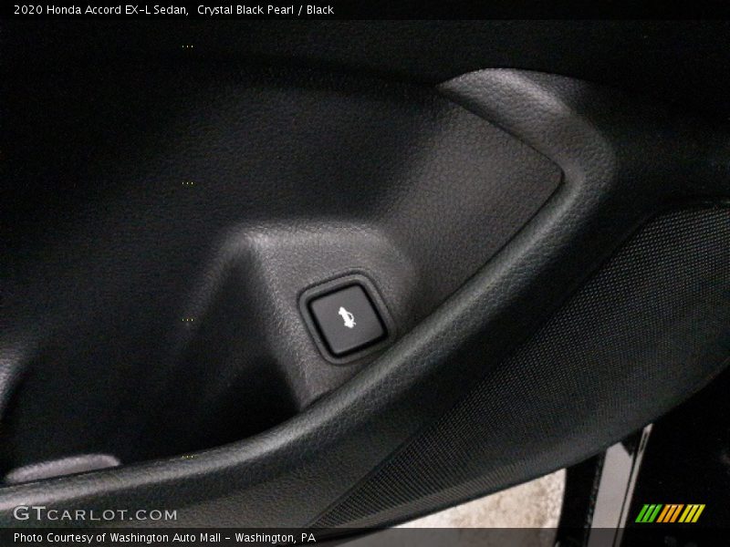 Crystal Black Pearl / Black 2020 Honda Accord EX-L Sedan
