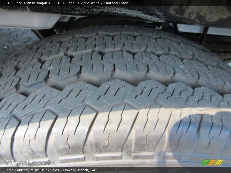 Oxford White / Charcoal Black 2017 Ford Transit Wagon XL 350 LR Long
