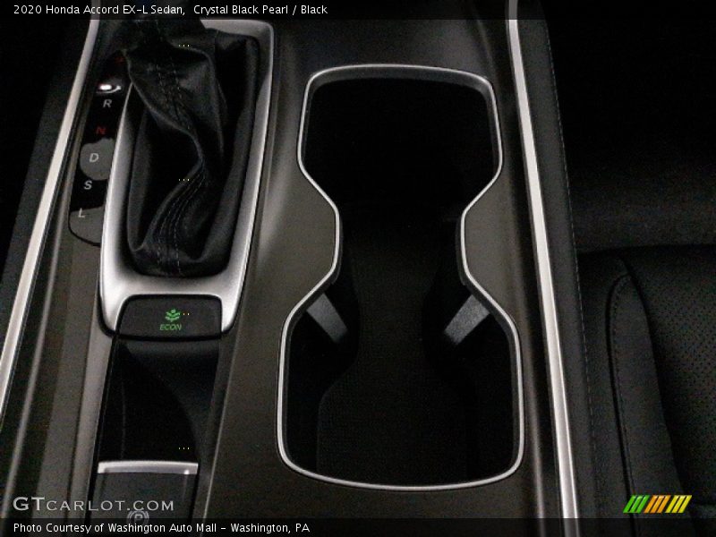Crystal Black Pearl / Black 2020 Honda Accord EX-L Sedan