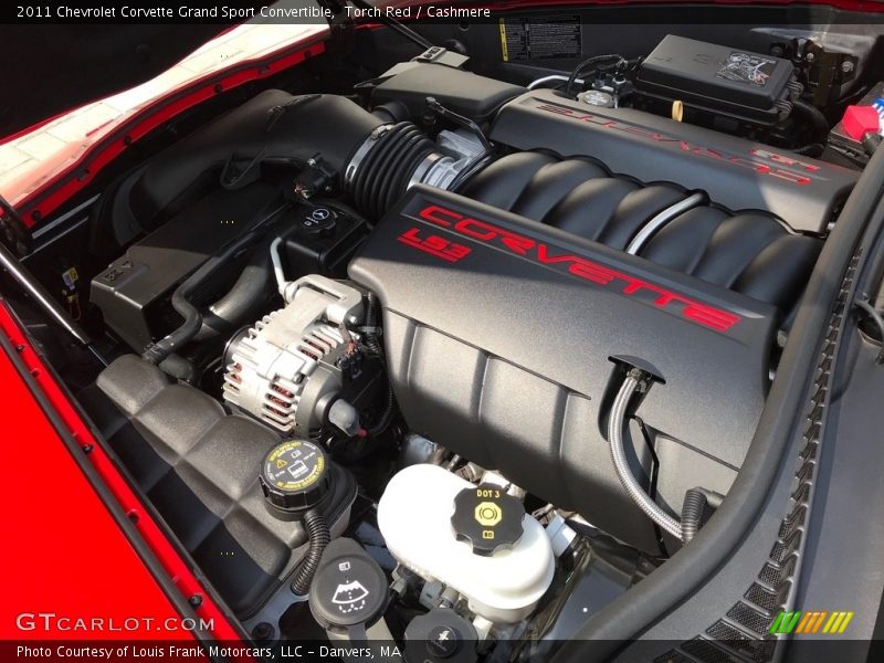  2011 Corvette Grand Sport Convertible Engine - 6.2 Liter OHV 16-Valve LS3 V8