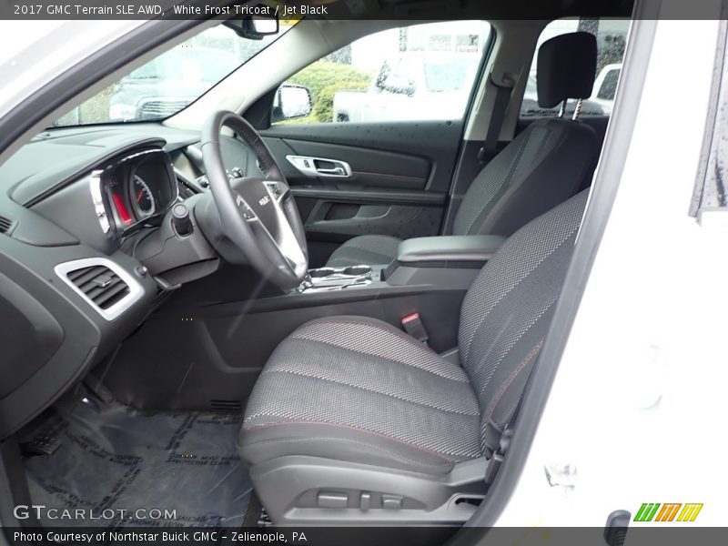 White Frost Tricoat / Jet Black 2017 GMC Terrain SLE AWD