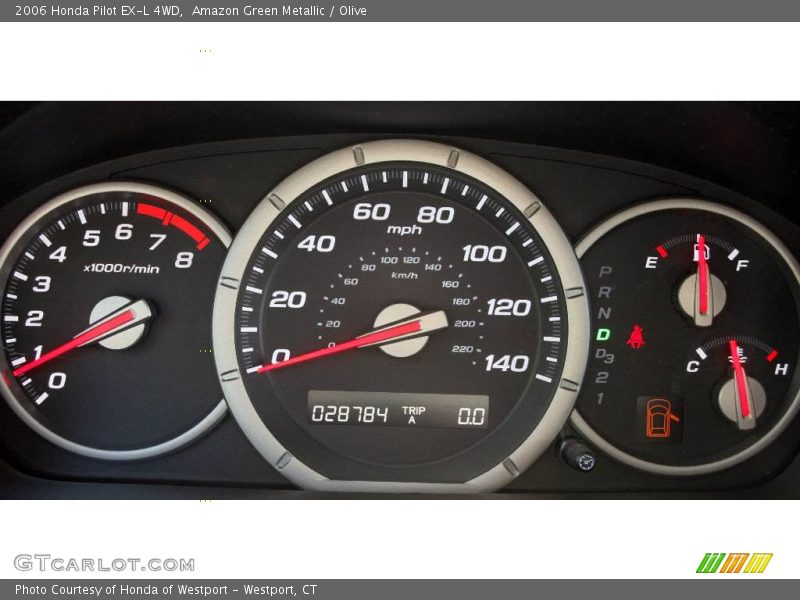 Amazon Green Metallic / Olive 2006 Honda Pilot EX-L 4WD