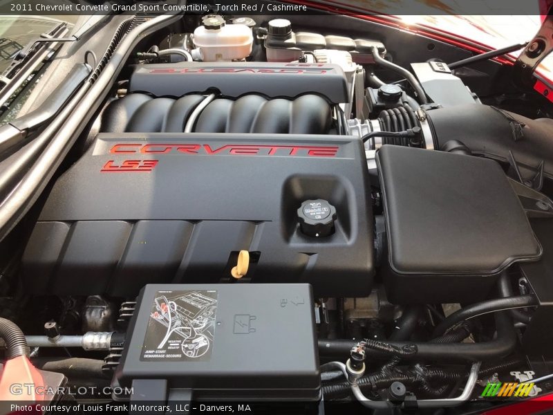  2011 Corvette Grand Sport Convertible Engine - 6.2 Liter OHV 16-Valve LS3 V8