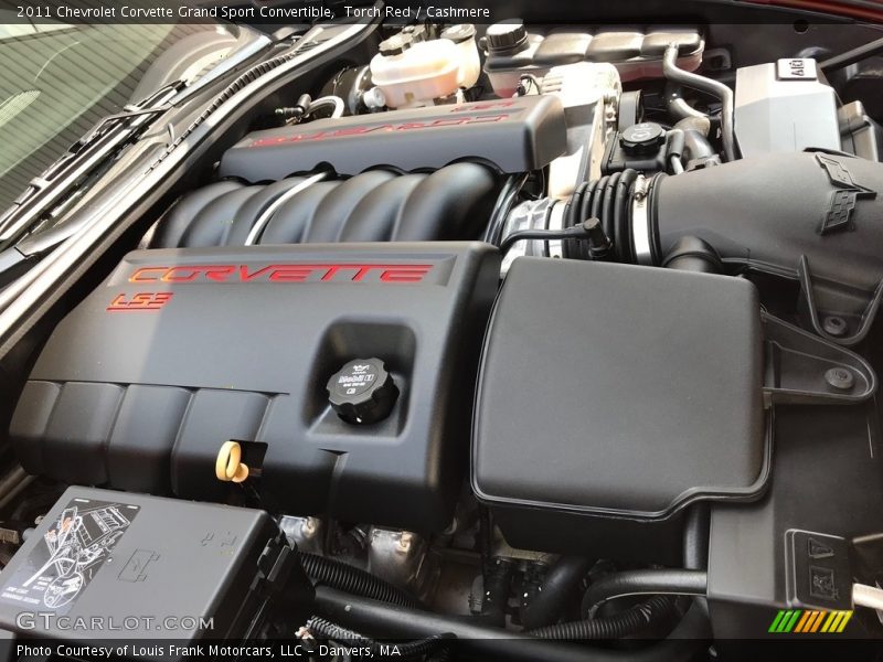  2011 Corvette Grand Sport Convertible Engine - 6.2 Liter OHV 16-Valve LS3 V8