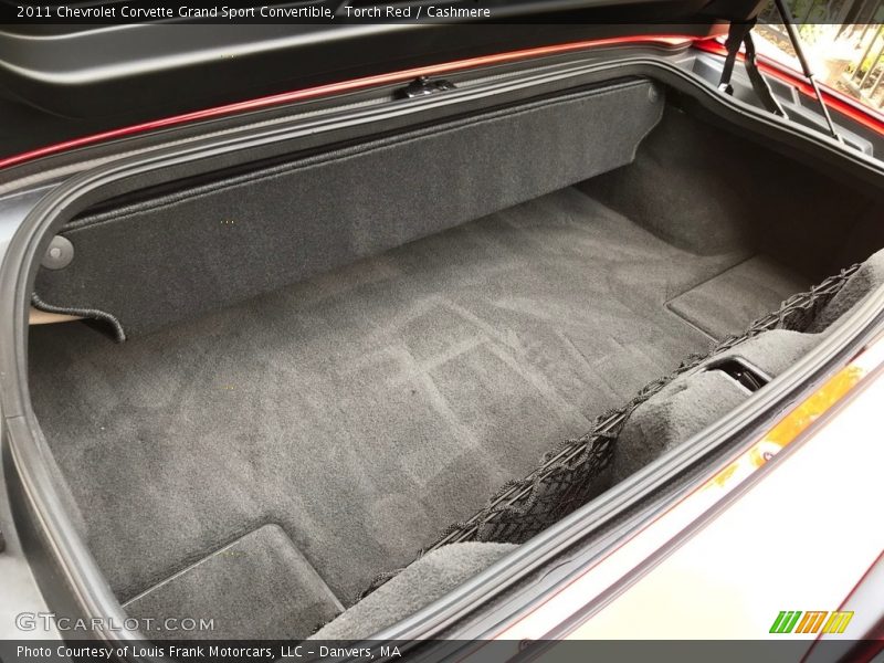  2011 Corvette Grand Sport Convertible Trunk