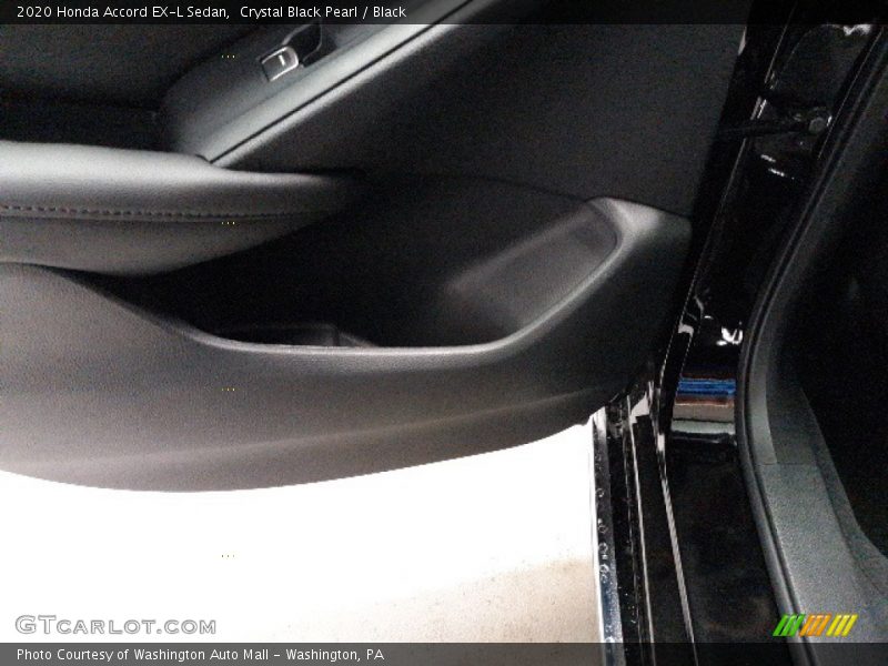 Crystal Black Pearl / Black 2020 Honda Accord EX-L Sedan