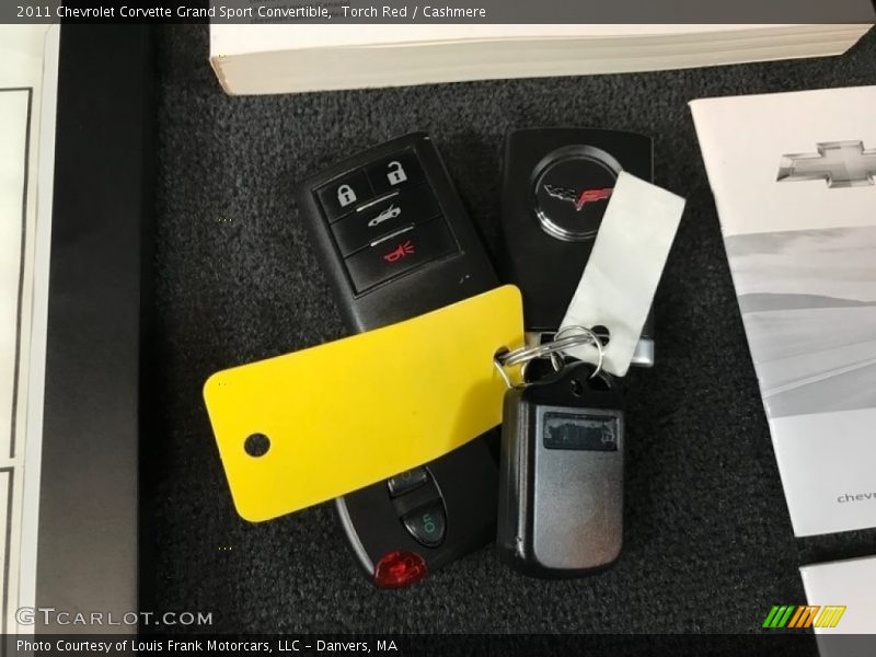 Keys of 2011 Corvette Grand Sport Convertible