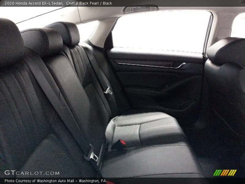 Crystal Black Pearl / Black 2020 Honda Accord EX-L Sedan