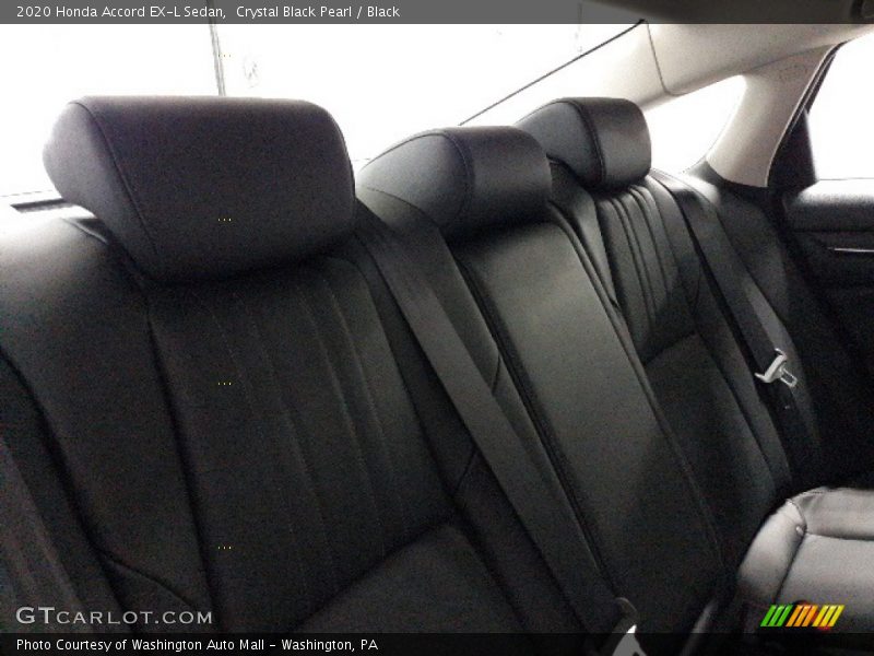 Crystal Black Pearl / Black 2020 Honda Accord EX-L Sedan