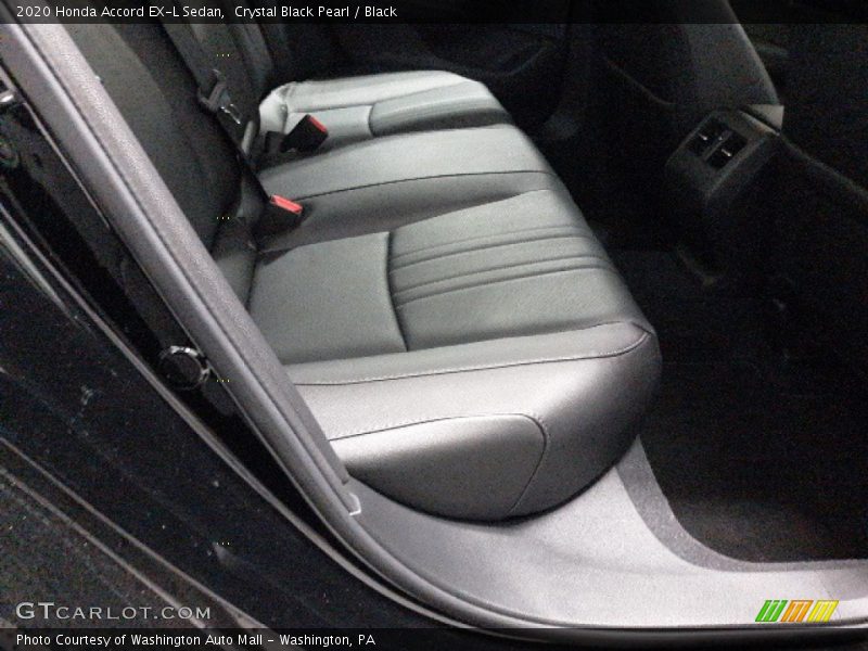 Crystal Black Pearl / Black 2020 Honda Accord EX-L Sedan