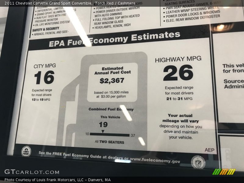 Torch Red / Cashmere 2011 Chevrolet Corvette Grand Sport Convertible