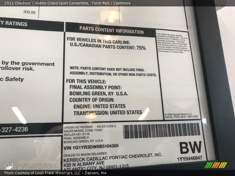 Torch Red / Cashmere 2011 Chevrolet Corvette Grand Sport Convertible