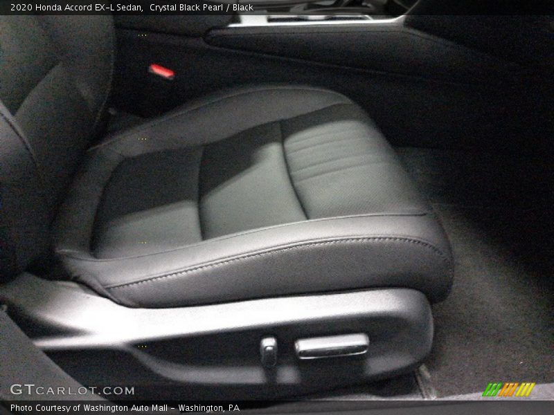 Crystal Black Pearl / Black 2020 Honda Accord EX-L Sedan