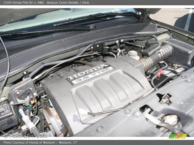 Amazon Green Metallic / Olive 2006 Honda Pilot EX-L 4WD