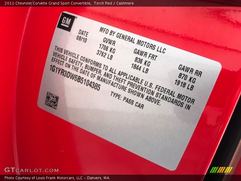 Torch Red / Cashmere 2011 Chevrolet Corvette Grand Sport Convertible