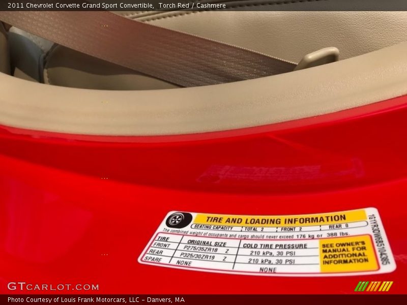 Torch Red / Cashmere 2011 Chevrolet Corvette Grand Sport Convertible