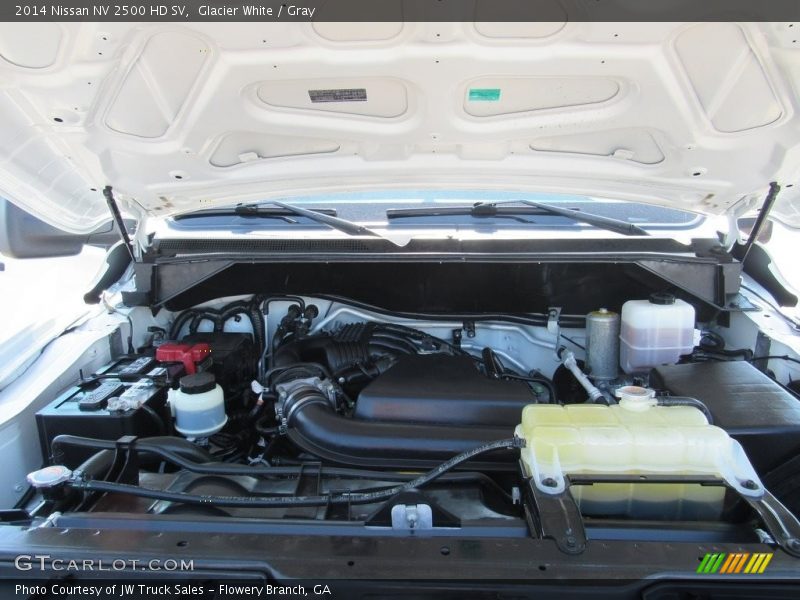 Glacier White / Gray 2014 Nissan NV 2500 HD SV
