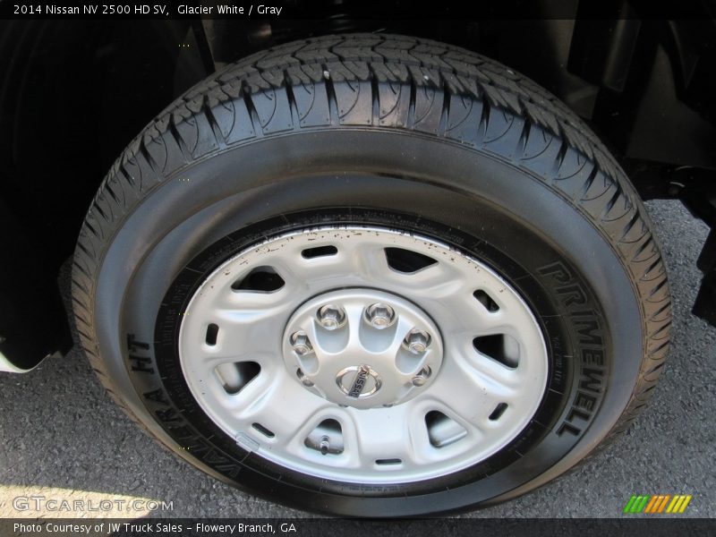 Glacier White / Gray 2014 Nissan NV 2500 HD SV