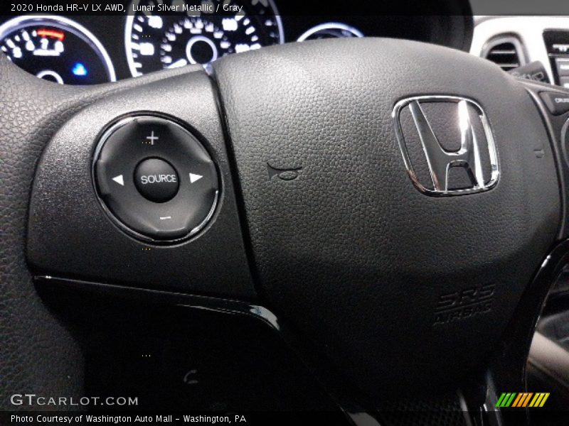 Lunar Silver Metallic / Gray 2020 Honda HR-V LX AWD