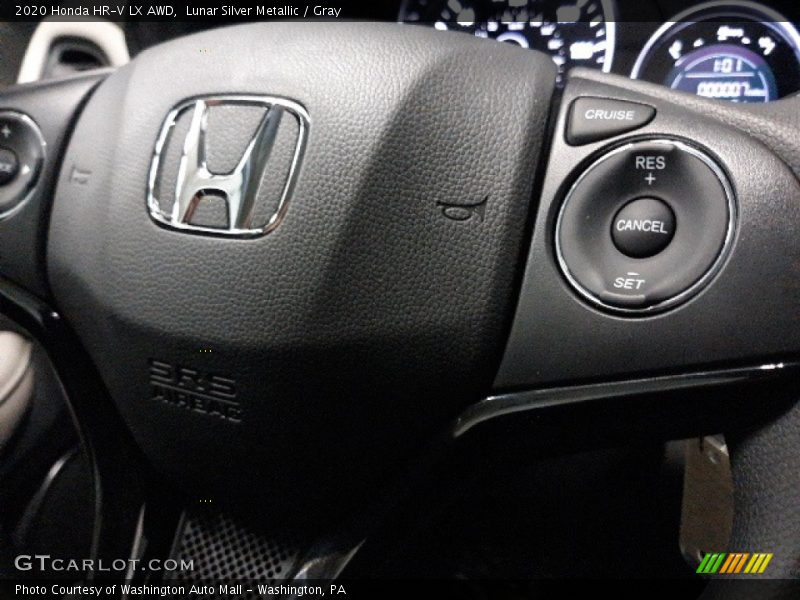 Lunar Silver Metallic / Gray 2020 Honda HR-V LX AWD