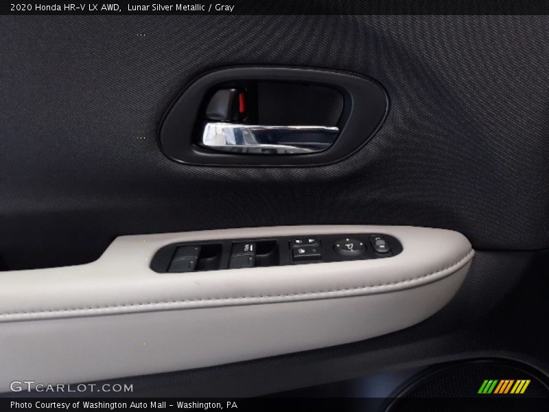 Lunar Silver Metallic / Gray 2020 Honda HR-V LX AWD