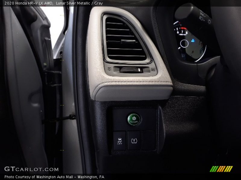 Lunar Silver Metallic / Gray 2020 Honda HR-V LX AWD