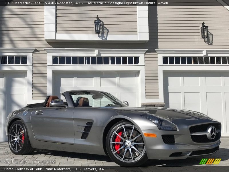 Front 3/4 View of 2012 SLS AMG Roadster