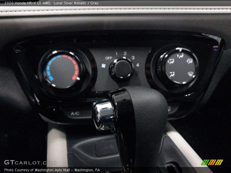 Lunar Silver Metallic / Gray 2020 Honda HR-V LX AWD