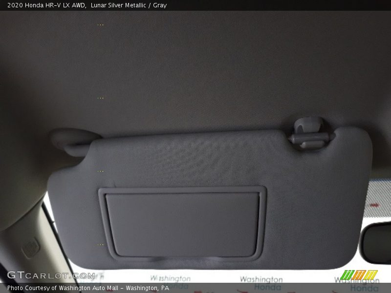 Lunar Silver Metallic / Gray 2020 Honda HR-V LX AWD