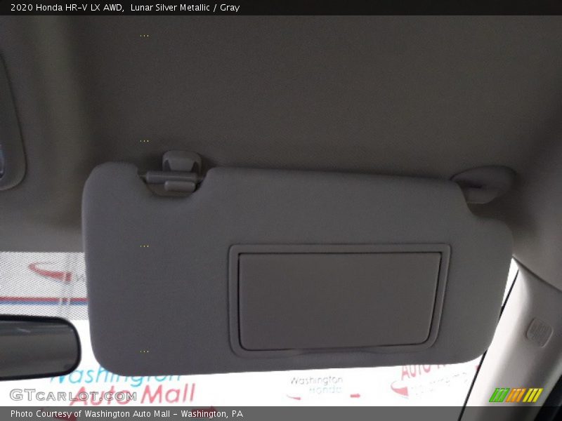 Lunar Silver Metallic / Gray 2020 Honda HR-V LX AWD