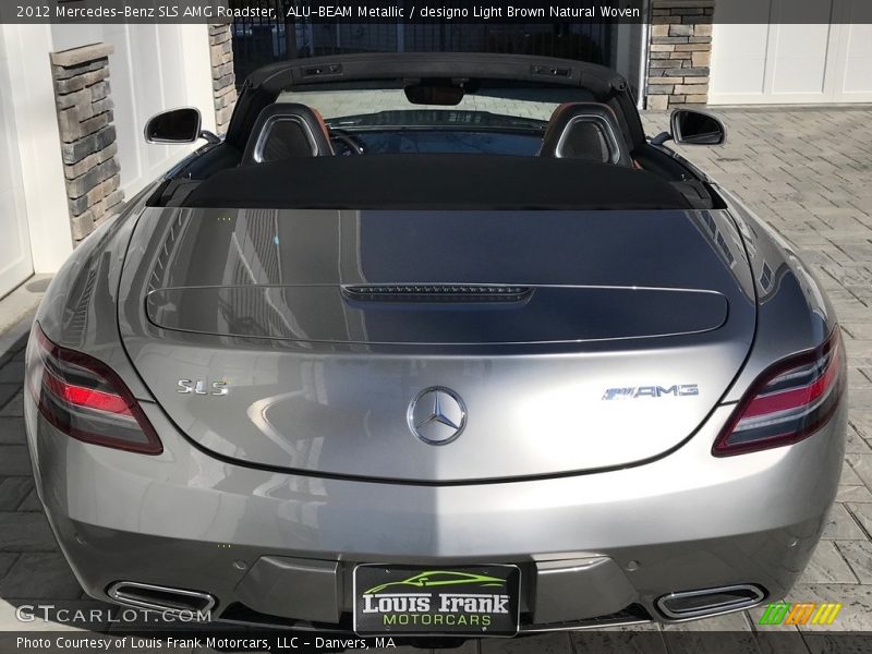 ALU-BEAM Metallic / designo Light Brown Natural Woven 2012 Mercedes-Benz SLS AMG Roadster