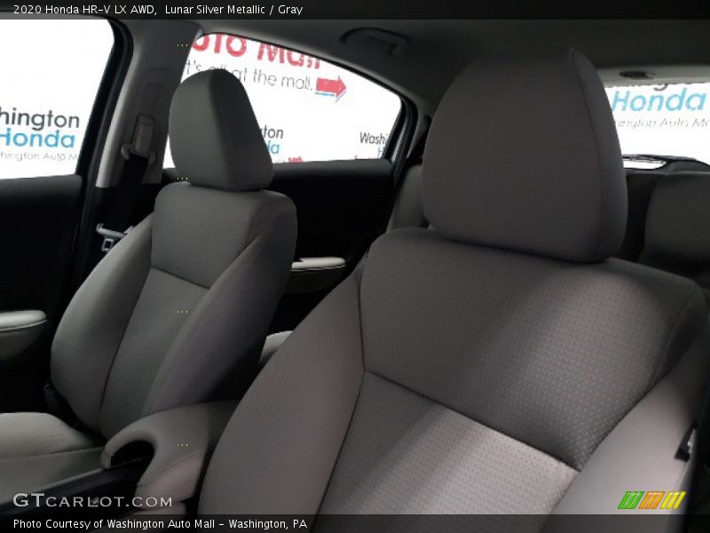 Lunar Silver Metallic / Gray 2020 Honda HR-V LX AWD
